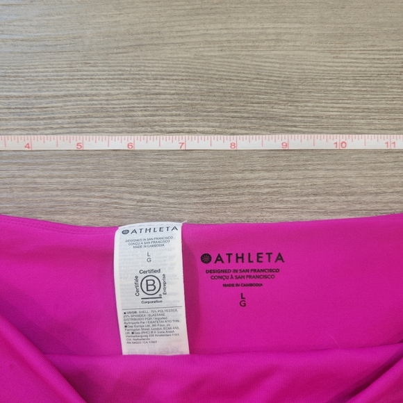 Athleta Women's Fuchsia Skort Size Large - Picture 3 of 9